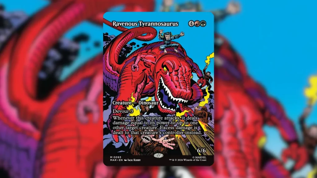 MTG Ravenous Tyrannosaurus