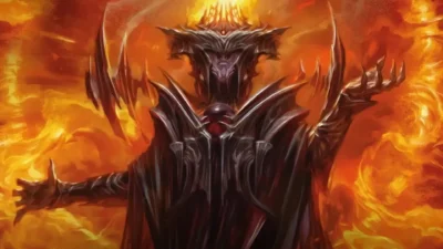 MTG Sauron, the Dark Lord | Tales of Middle-earth