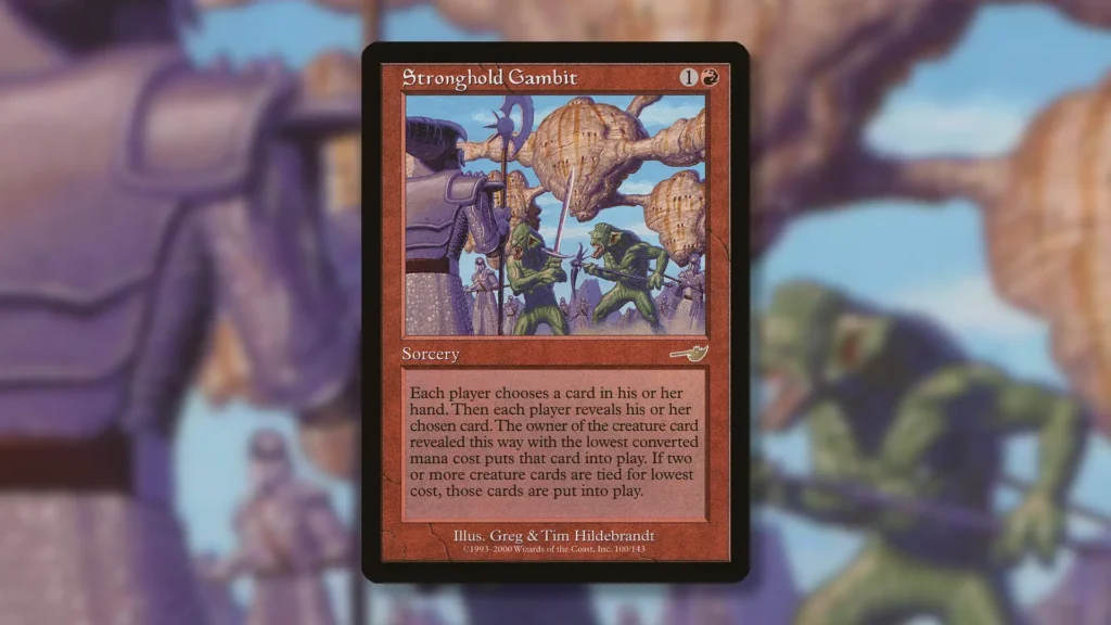 MTG Stronghold Gambit