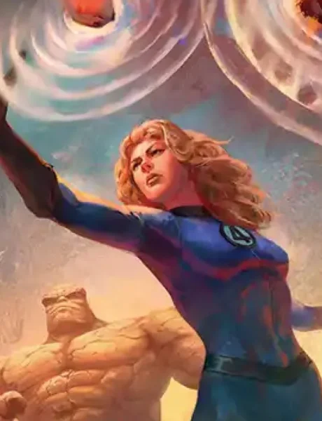 Invisible Force Field | Marvel Super Heroes Commander | Art by Erikas Perl