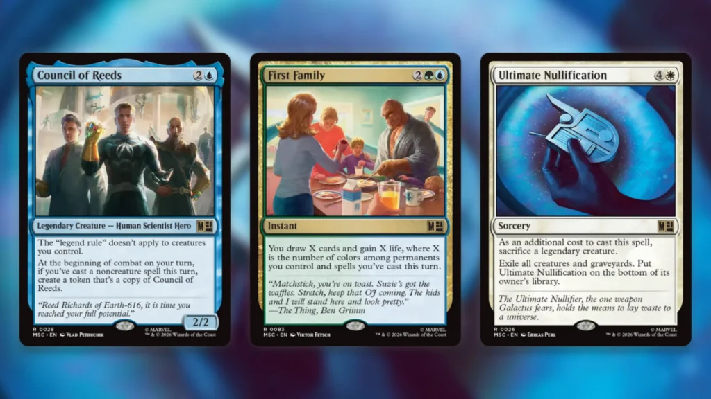 MTG The Fantastic Four Deck Roundup