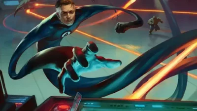 Mister Fantastic | Marvel Super Heroes Commander | Art by Gintas Galvanauskas