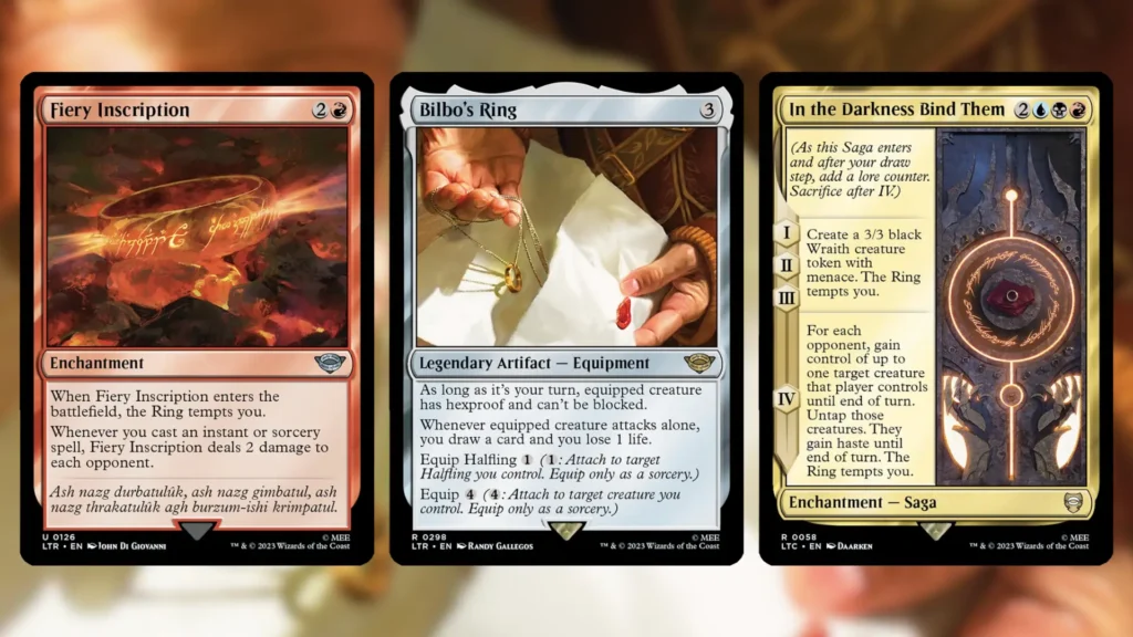 MTG The One Ring Cards