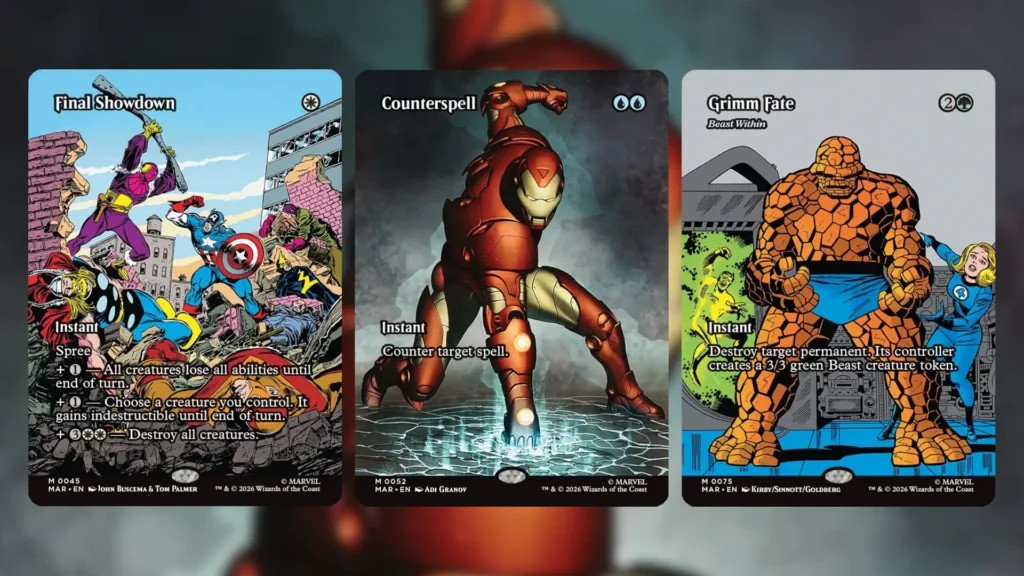 Marvel Super Heroes Bonus Sheet Reprints 3