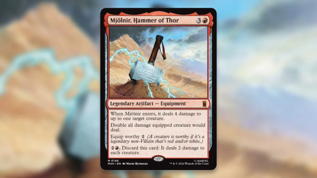 Mjolnir Hammer of Thor