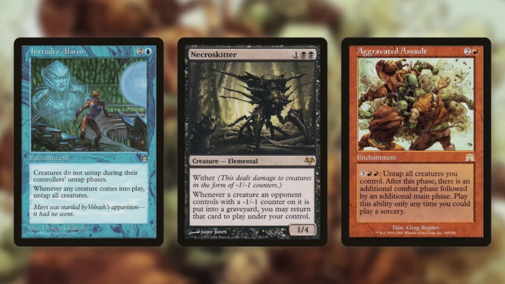 Natural Affinity MTG Combo Lines