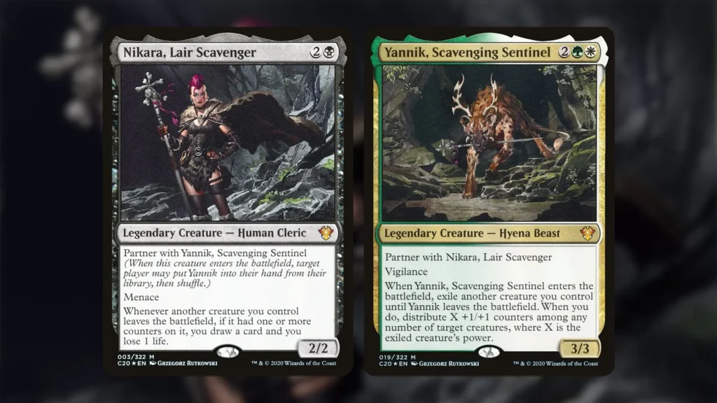 Nikara, Lair Scavenger and Yannik, Scavenging Sentinel