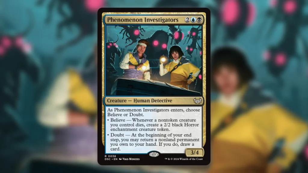 Phenomenon Investigators MTG