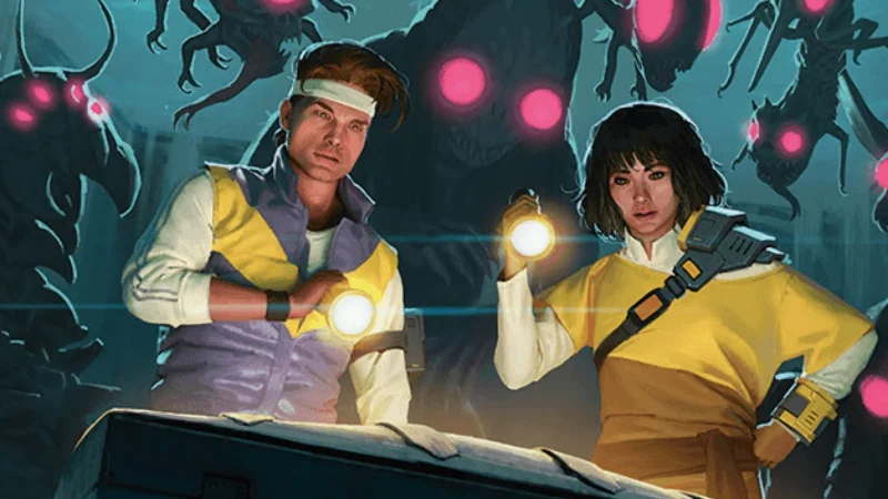 Phenomenon Investigators | Duskmourn: House of Horror Commander | Art by Viko Menezes