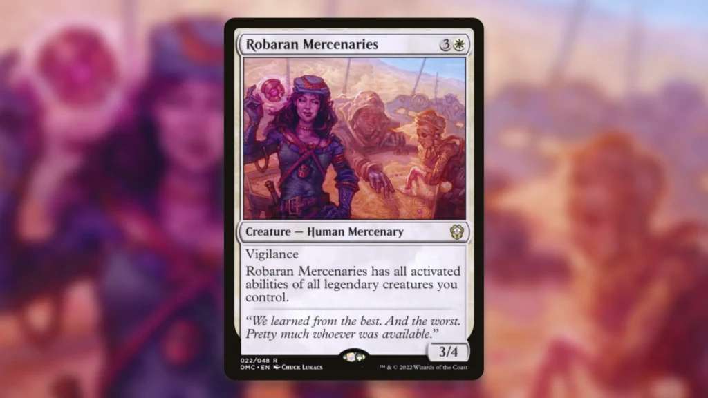Robaran Mercenaries MTG
