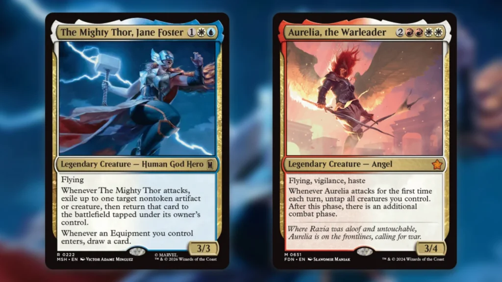 The Mighty Thor Jane Foster Combo MTG