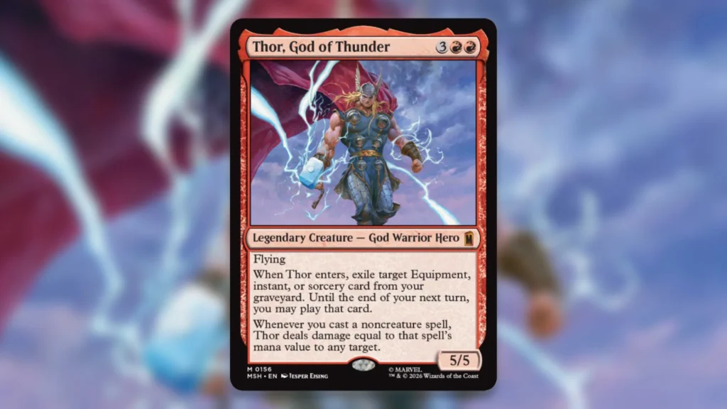 Thor God of Thunder