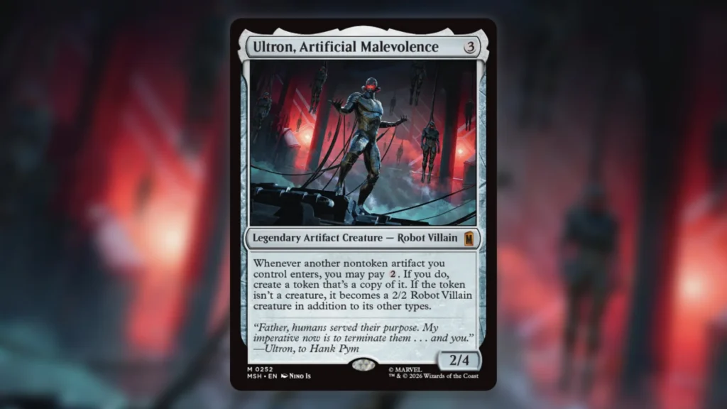 Ultron Artificial Malevolence MTG