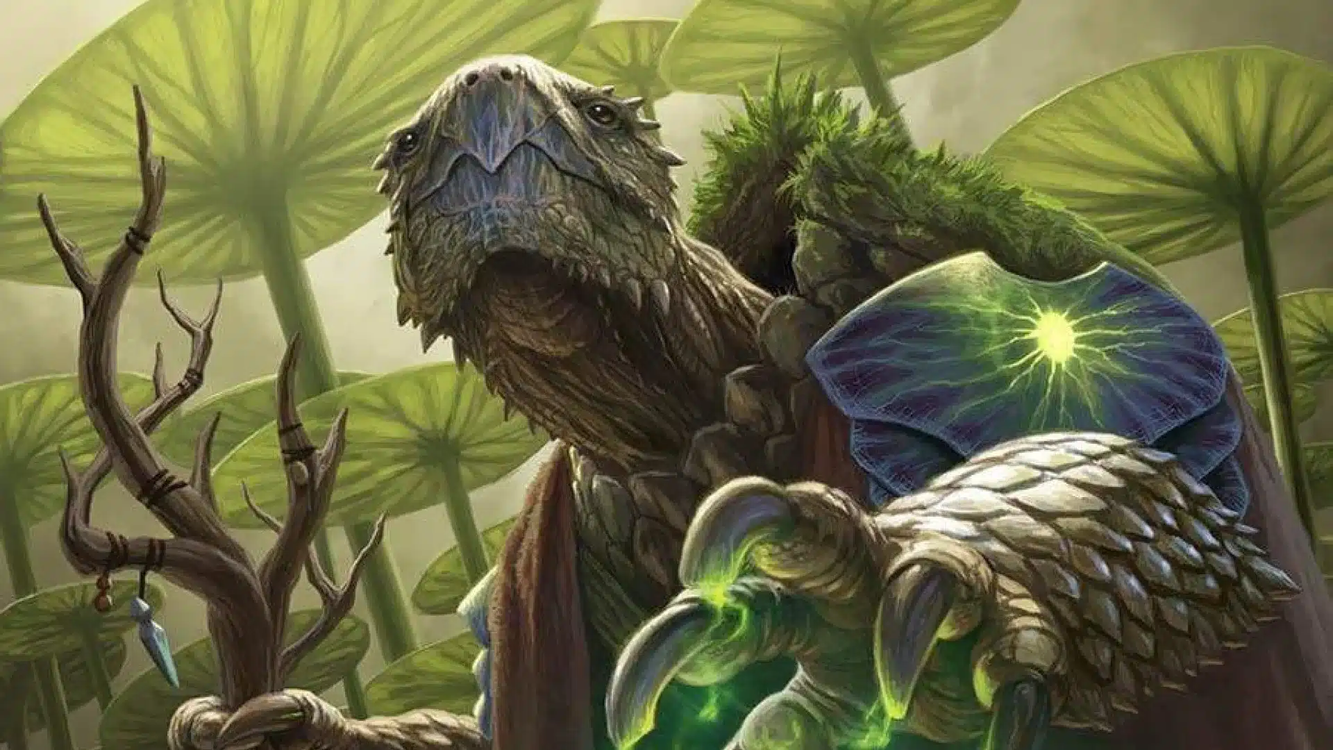 Archelos, Lagoon Mystic | Commander Legends | Art by Dan Scott