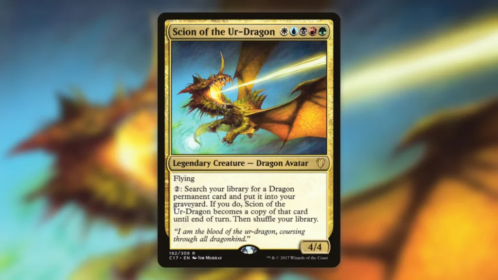 MTG Best Dragons Scion of the Ur-Dragon