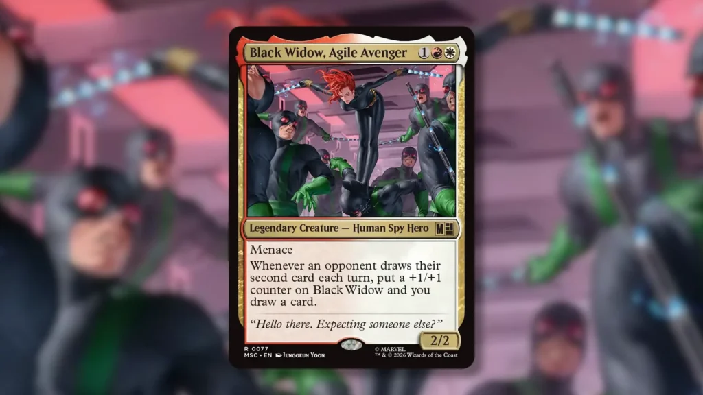 MTG Black Widow, Agile Avenger