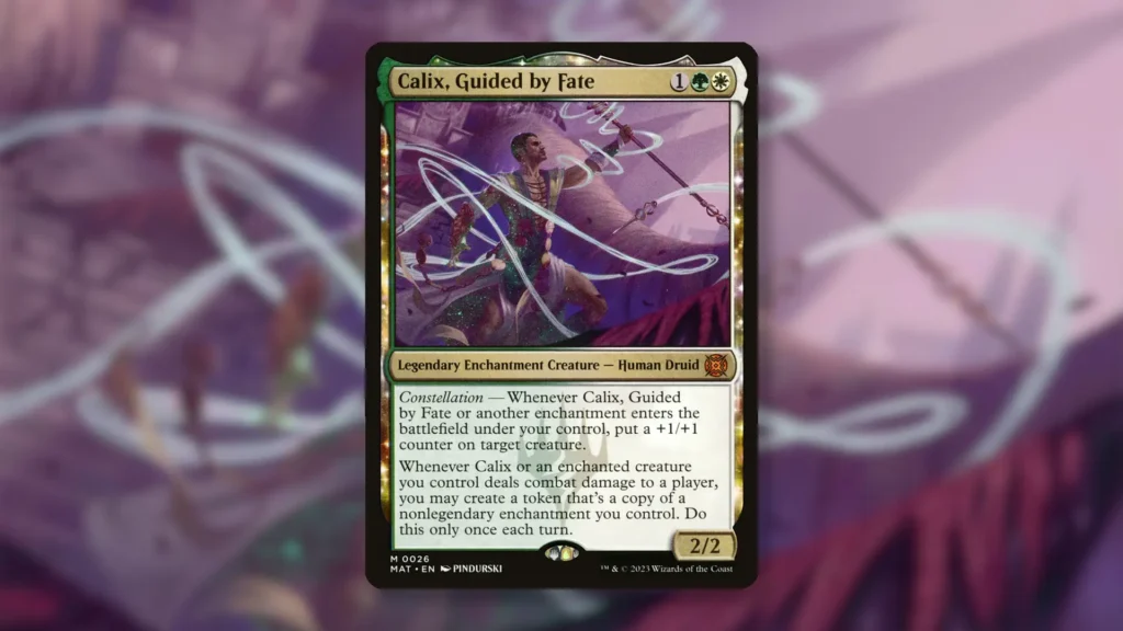 MTG Calix, Guided by Fate