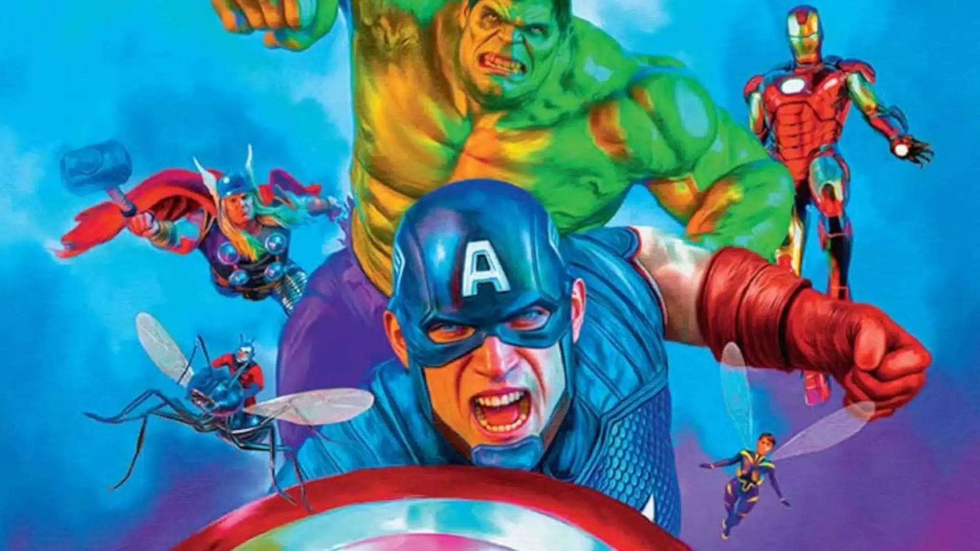 Captain America, Team Leader | Marvel Super Heroes Commander Decks | Art by Mark Spears