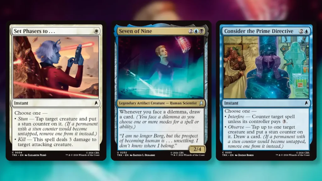 MTG Star Trek Mechanics - Face a Dilemma
