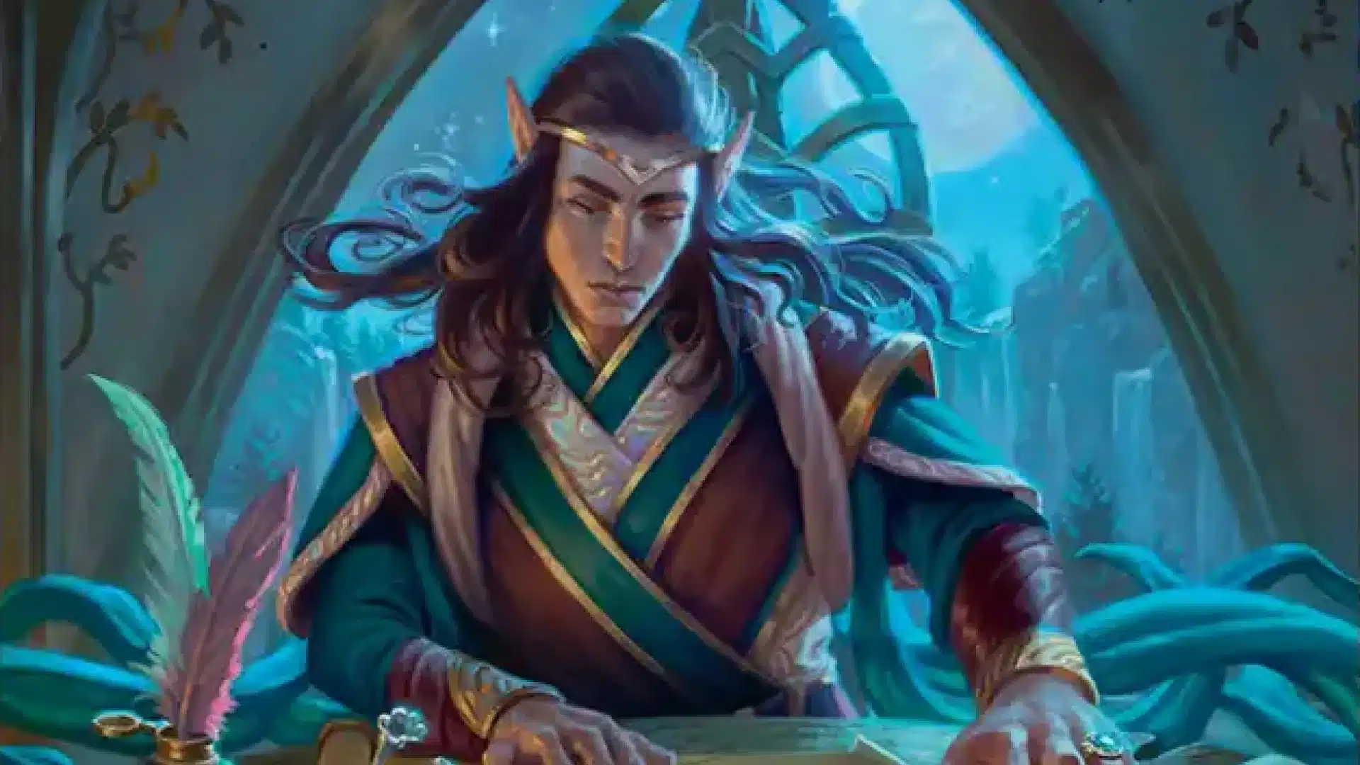 Elrond, Moon-Reader | The Hobbit | Art by Christina Kraus