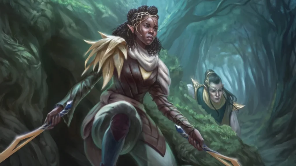 MTG The Hobbit Teaser Wood Elves