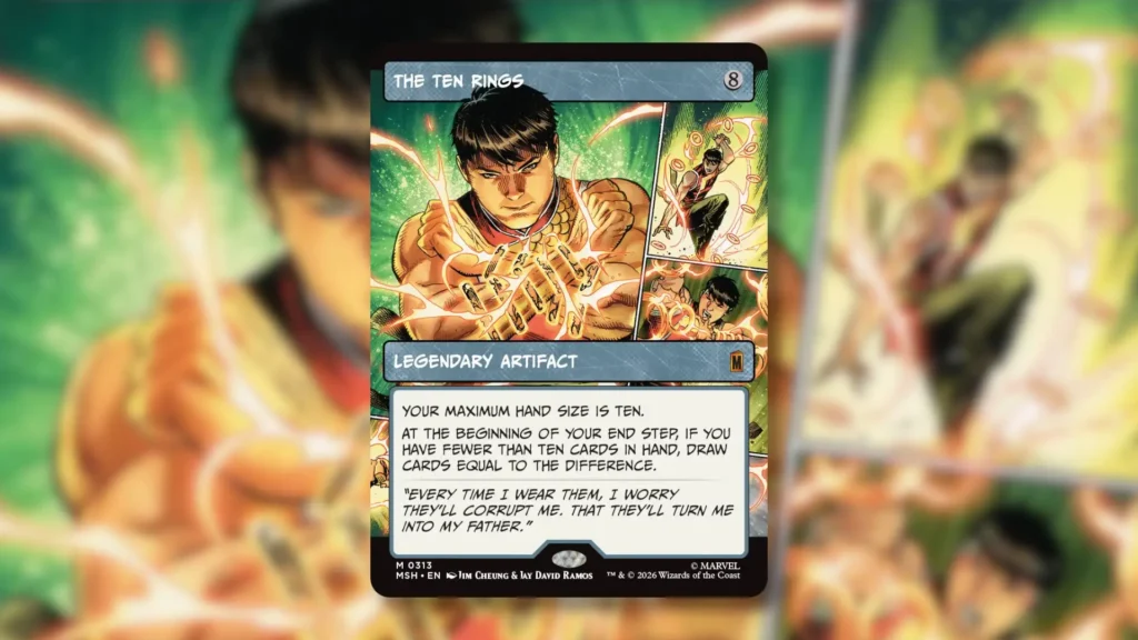 MTG The Ten Rings Borderless