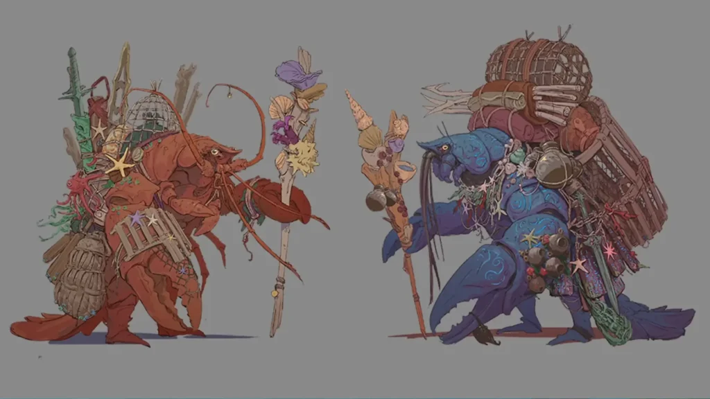 Nauctis The Sunken Realm Homarid Concept Art