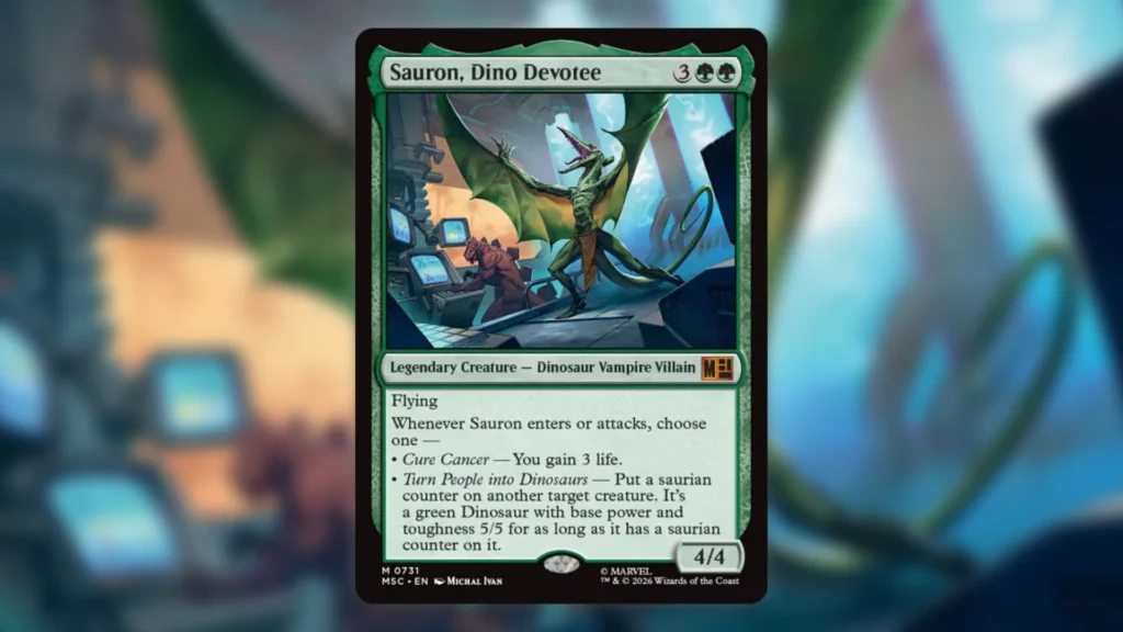 Sauron Dino Devotee
