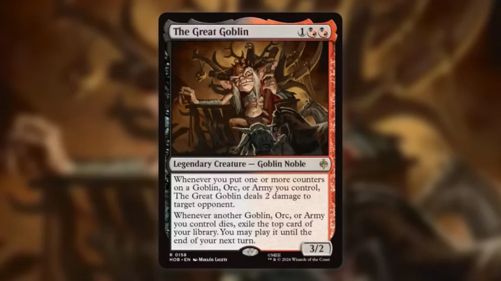マジック：ザ・ギャザリング MTG The Great Goblin Commander deck New MTG Goblin Commander Unlocks Easy Insta-Kill Counter Combos