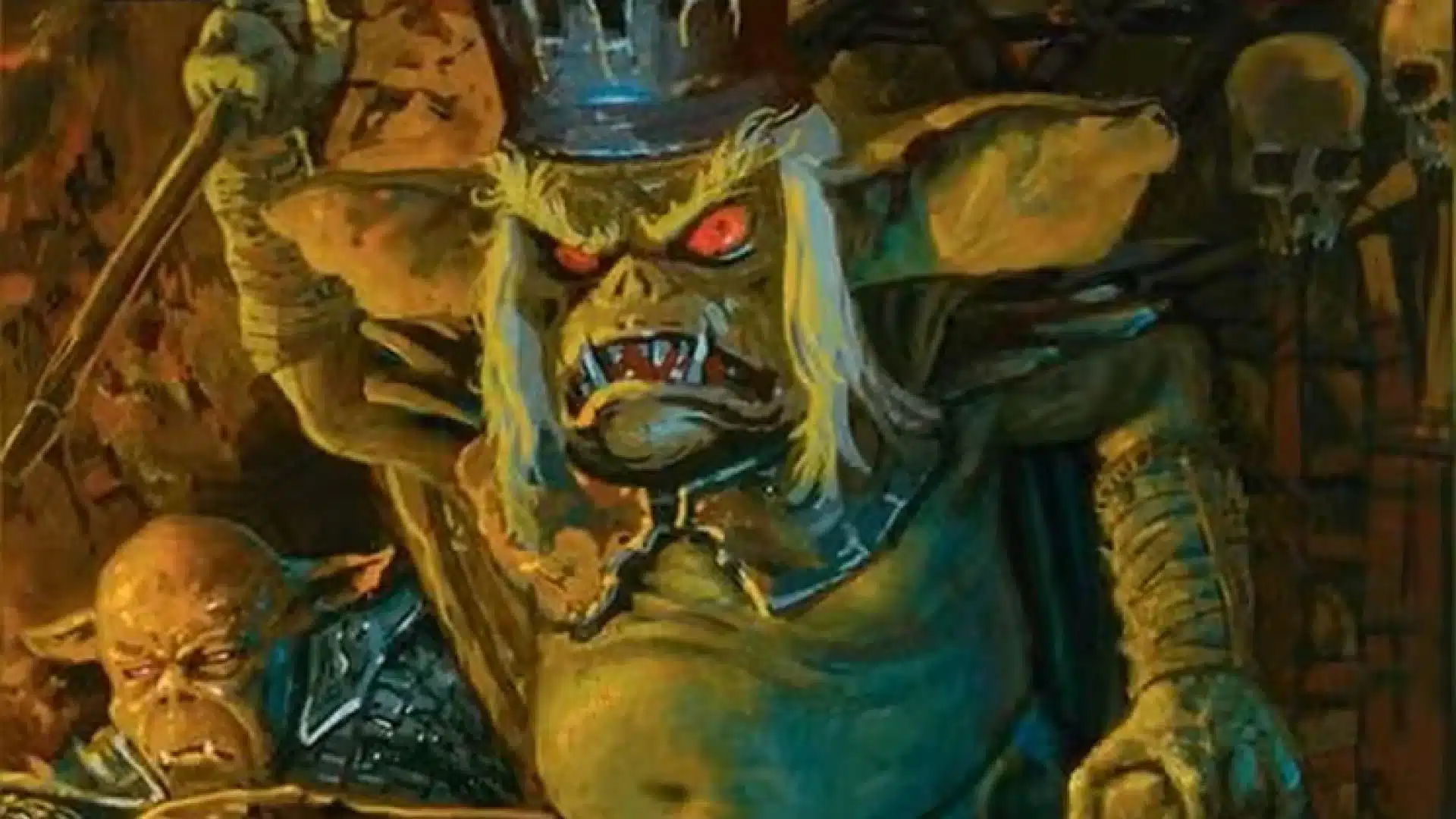 The Great Goblin | The Hobbit | Art by Ted Nasmith