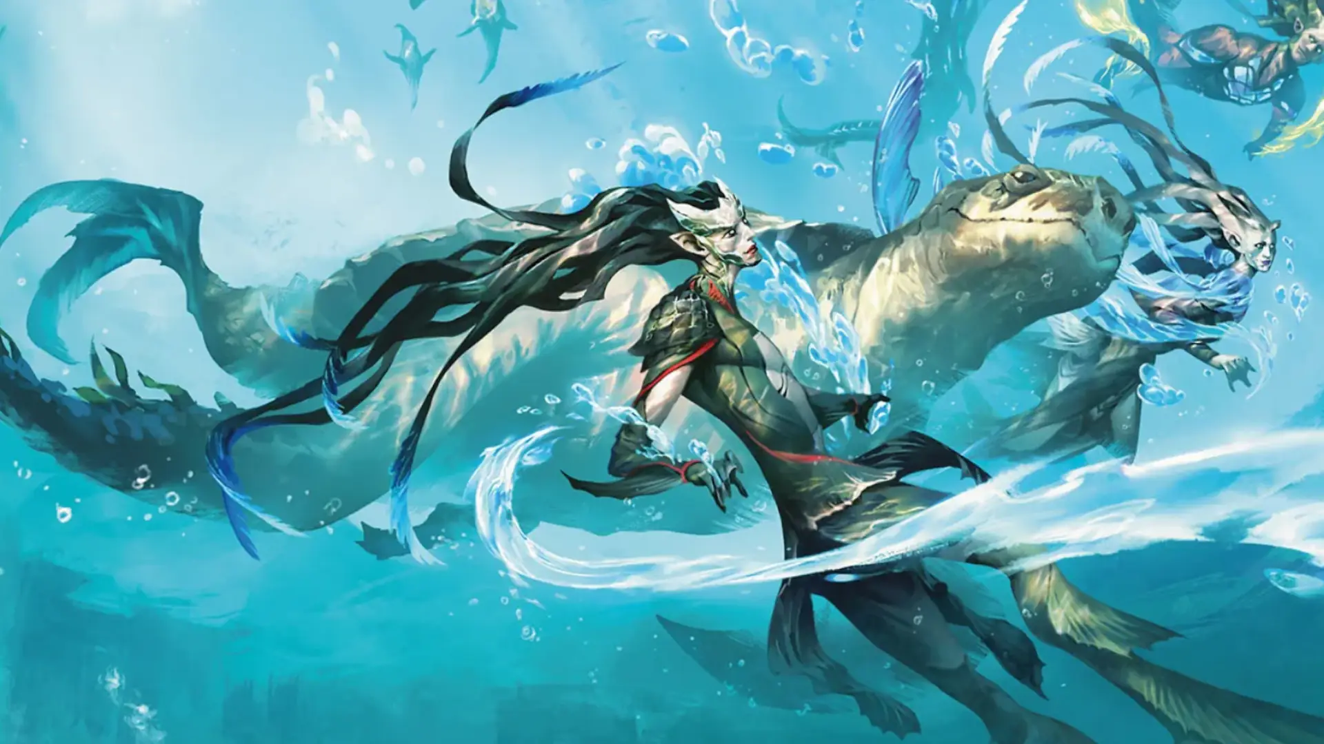 Unamed Nauctis The Sunken Realm MTG Art