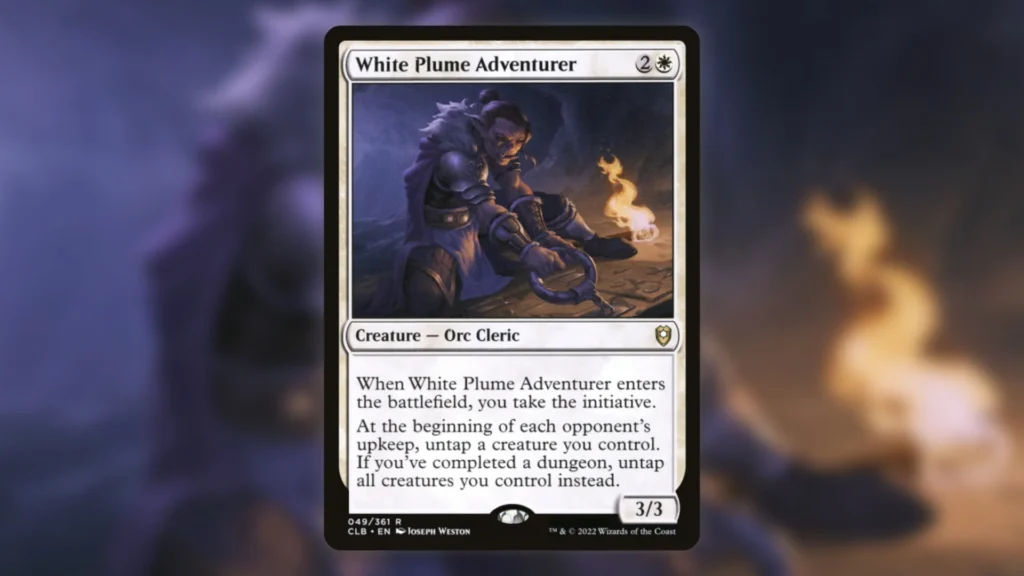 Best Creatures MTG White Plume Adventurer