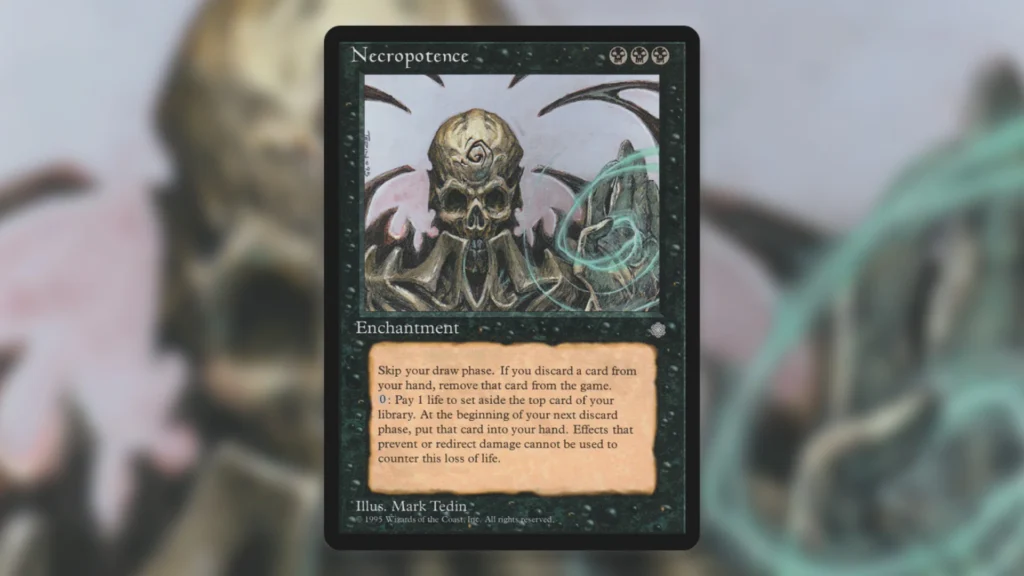 Best Enchantments MTG Necropotence