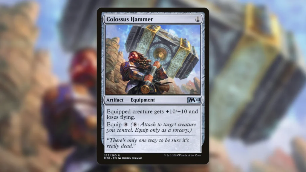 Best Equipment MTG Colossus Hammer