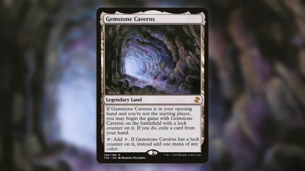 Best Lands MTG Gemstone Caverns