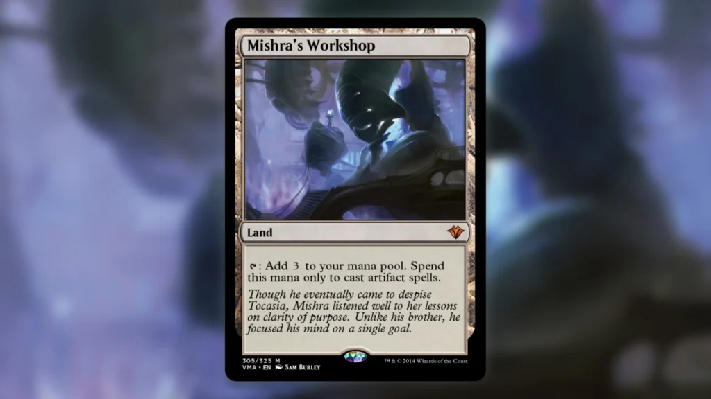 Best Lands MTG Mishra's Workshop