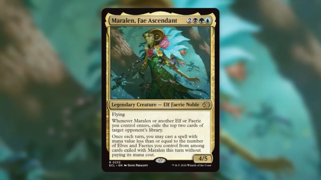 Best MTG Commanders 2026 Maralen Fae Ascendant MTG