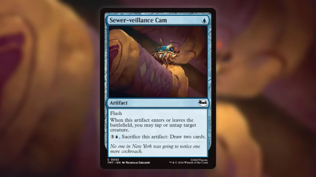 Best MTG Commons 2026 Sewer-veillance Cam
