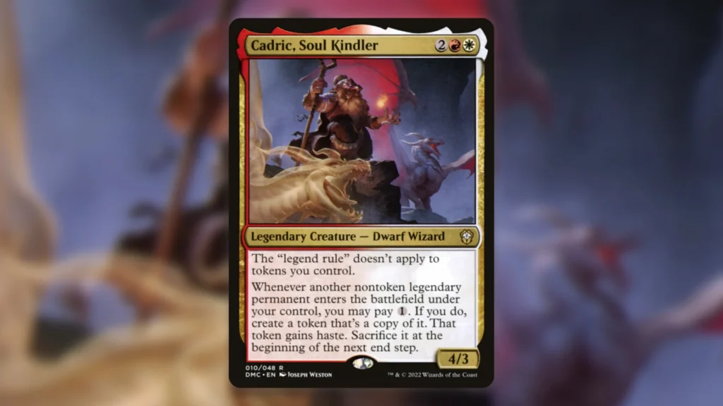 Cadric Soul Kindler MTG