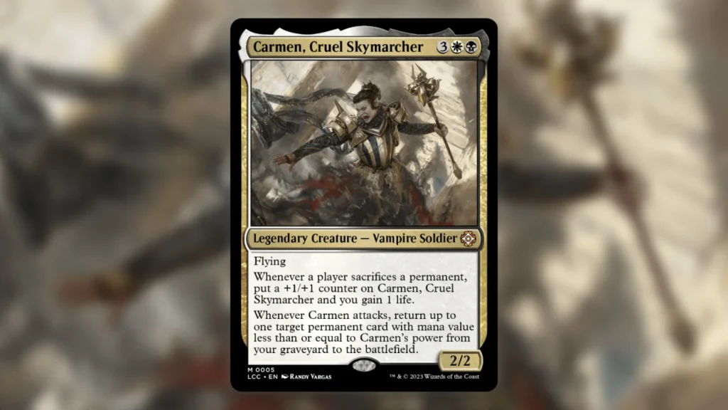 Carmen Cruel Skymarcher MTG