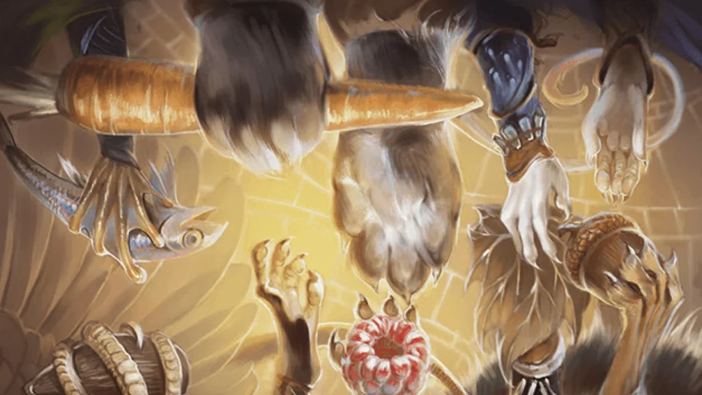 Cut a Deal | Bloomburrow Commander | Art by Olena Richards