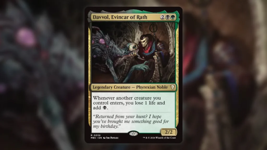 Davvol Evincar of Rath MTG