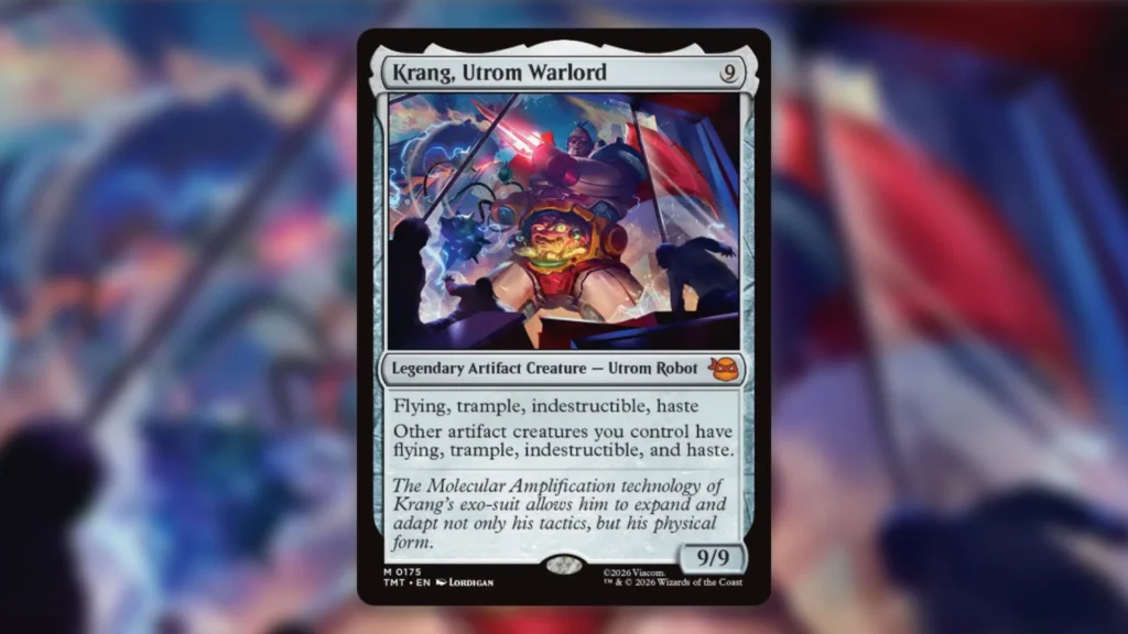 Krang Utrom Warlord