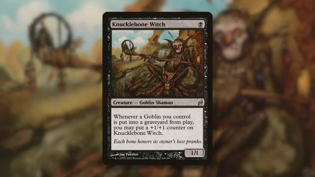 MTG Knucklebone Witch | Card