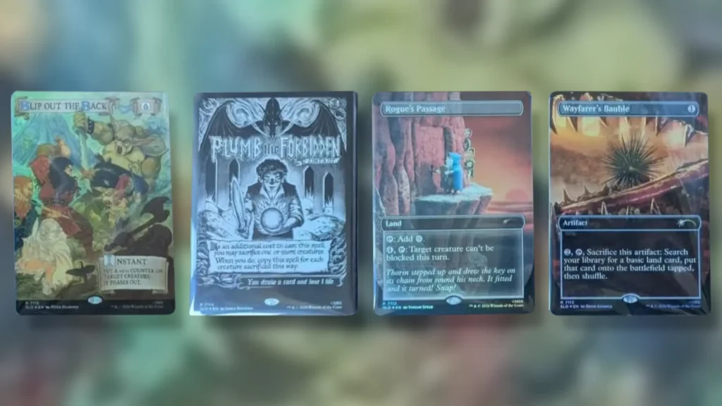 MTG Marvelous Mathoms Bonus Cards