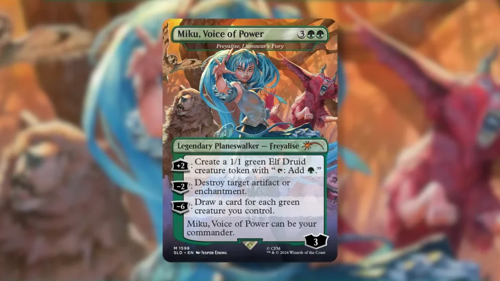 MTG Miku, Voice of Power