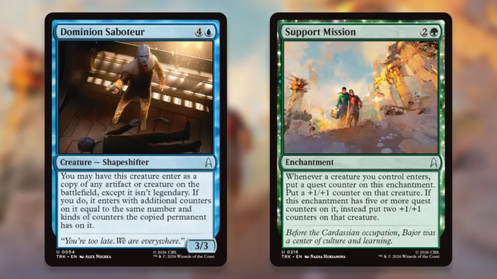 MTG Star Trek Welcome Deck Spoilers Updated