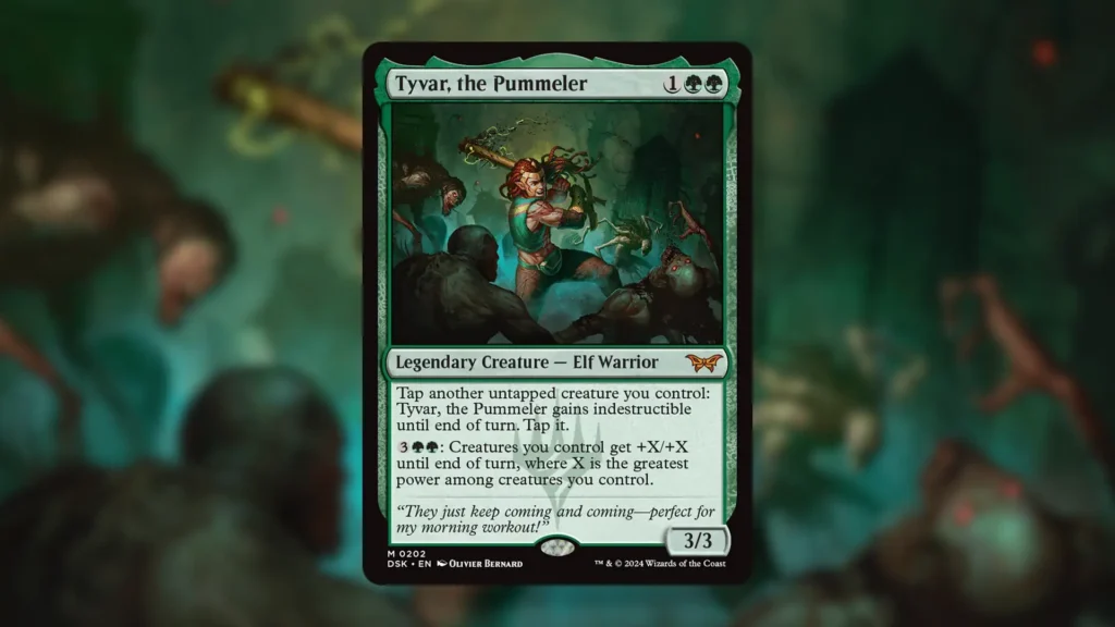 MTG Tyvar, the Pummeler | Card