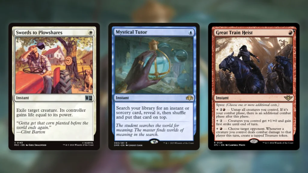 Massimo the Magician MTG Spell Selection