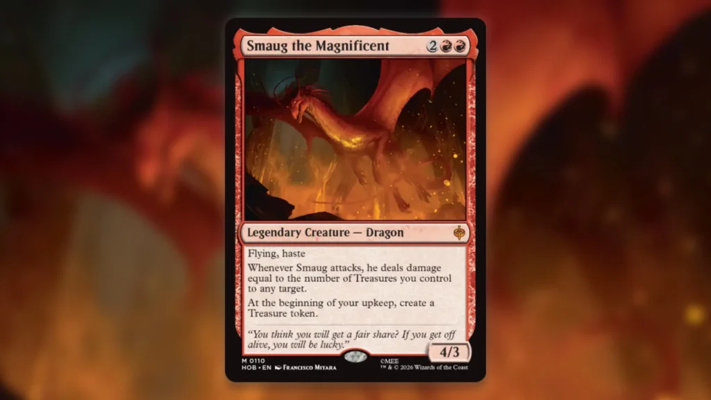 Most Expensive Cards MTG The Hobbit Smaug the Magnificent